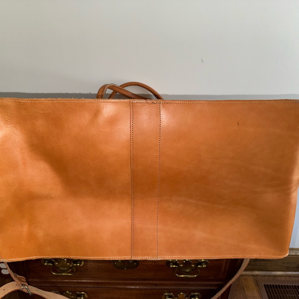 Pantelis Melissinos Tan Leather Bag - Picture 3 of 5